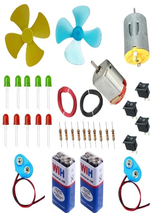 ESPtronics مجموعة محركات التيار المستمر من ESPTRONICS، تجربة علمية للأطفال، تعليم العلوم والتكنولوجيا والهندسة والرياضيات، الإلكترونيات ومبادئ المحركات. - Image 5